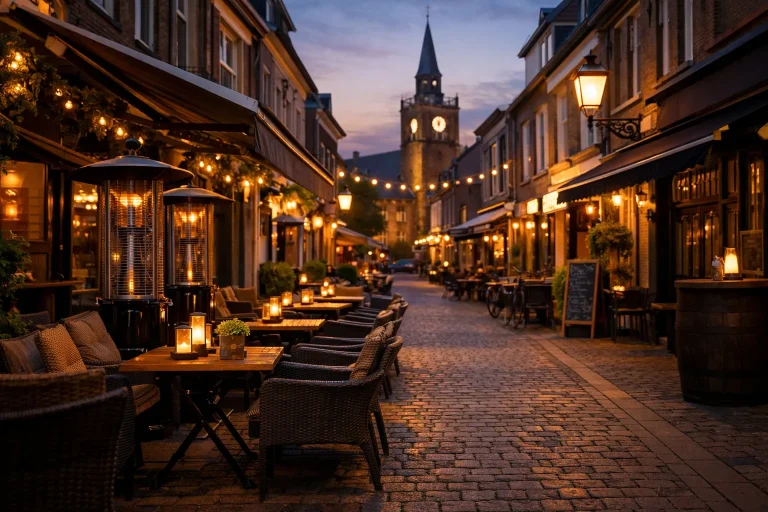 Bedrijven in Rijssen Avondstraat met horeca in Ridderkerk zonder tekst in beeld